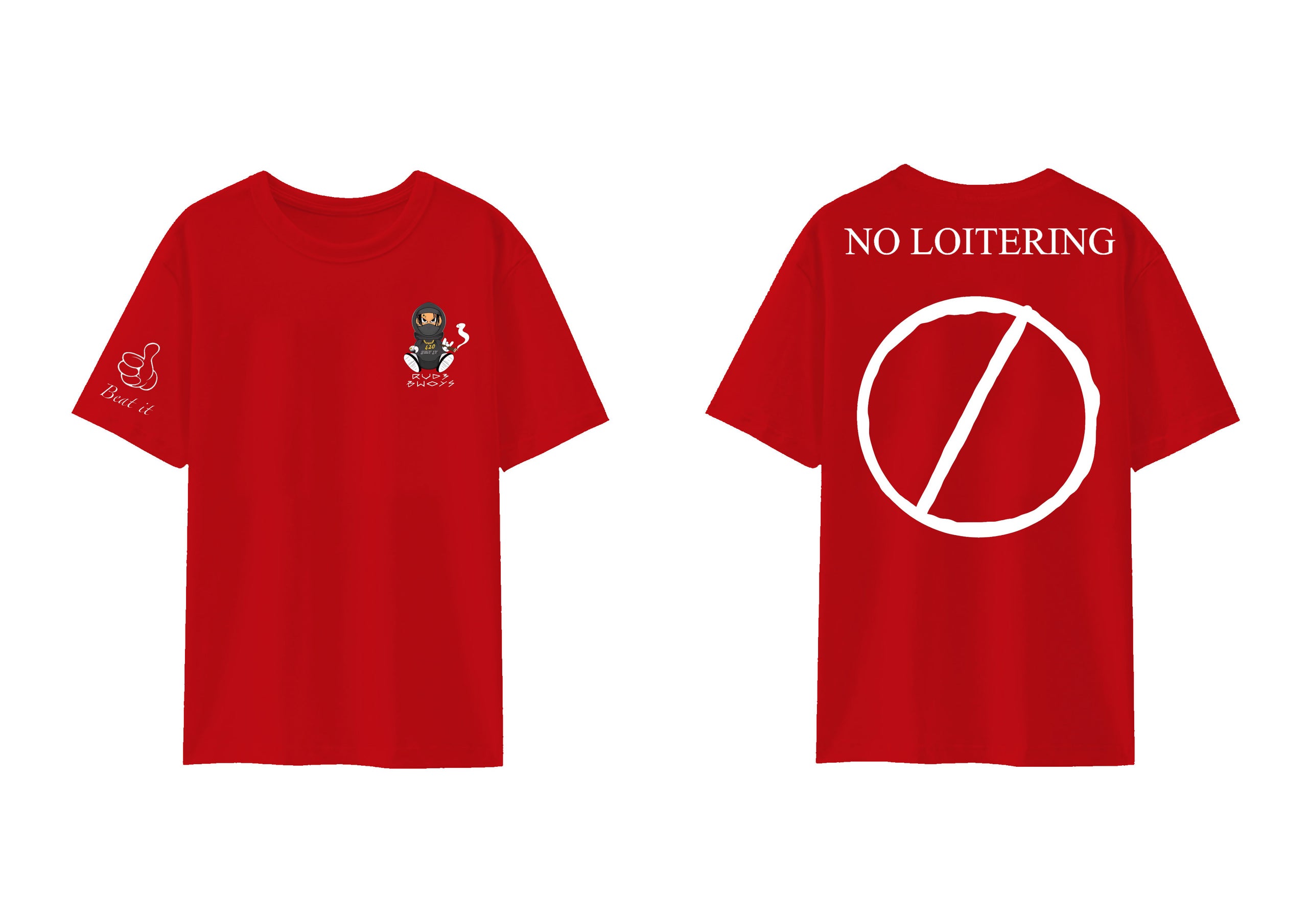No loitering online shirt
